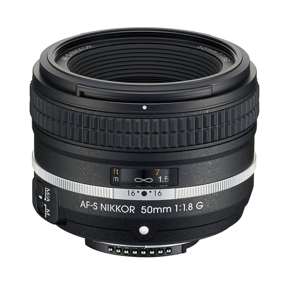 Nikon DF DSLR Camera Silver with 50mm f1.8G Lens