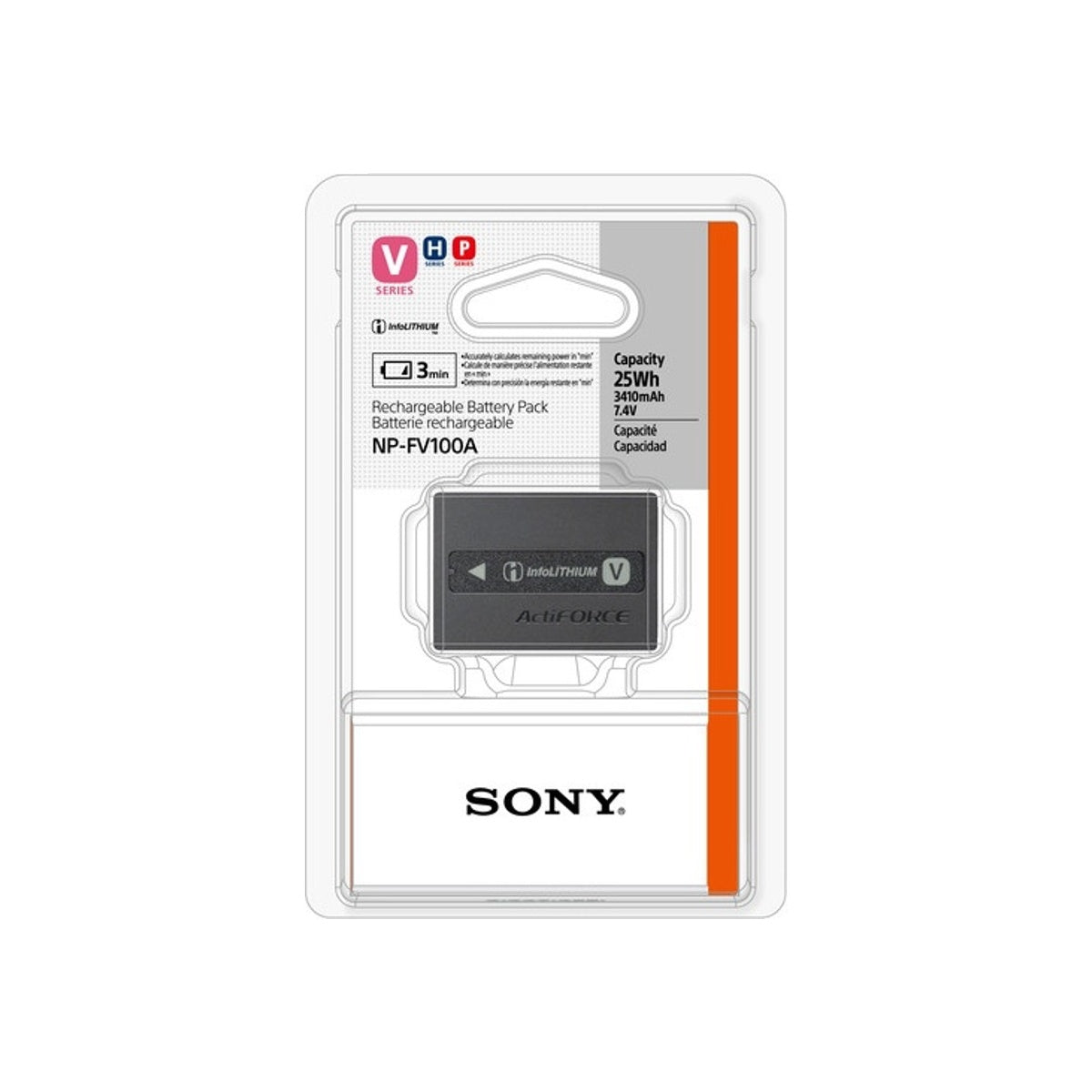 Sony NP-FV100A V-series Rechargeable Battery Pack