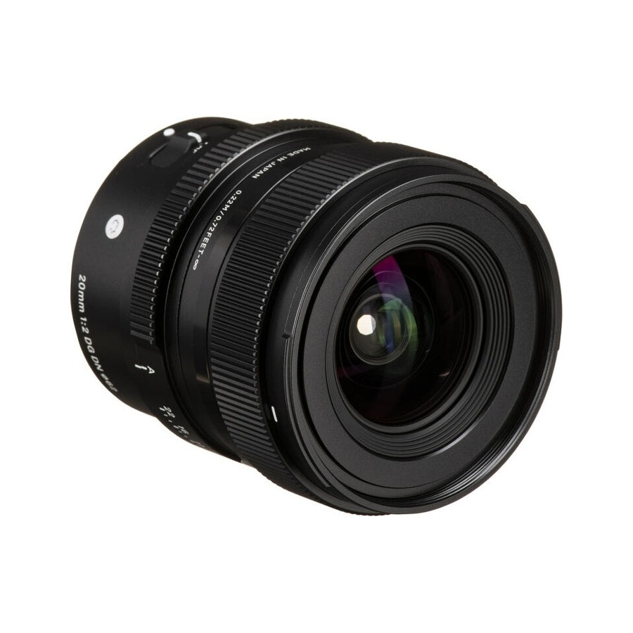 Sigma 20mm F2 DG DN Contemporary Lens For Sony E-Mount