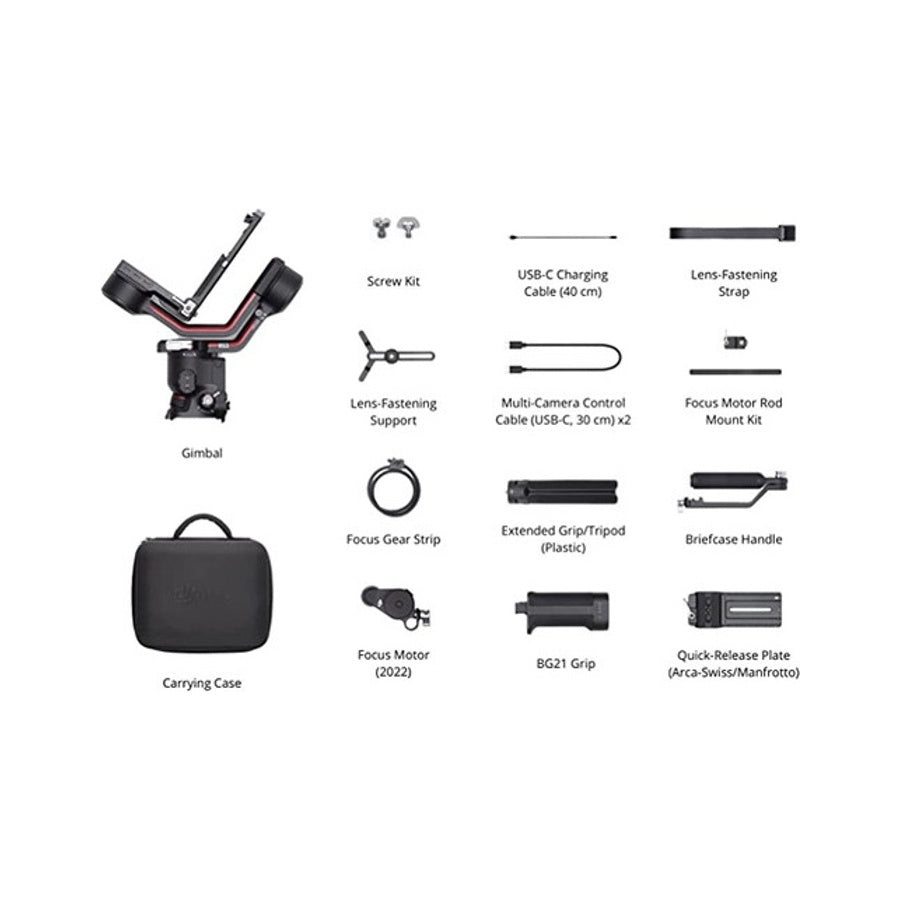 DJI RS 3 Combo Gimbal Stabilizer Camera