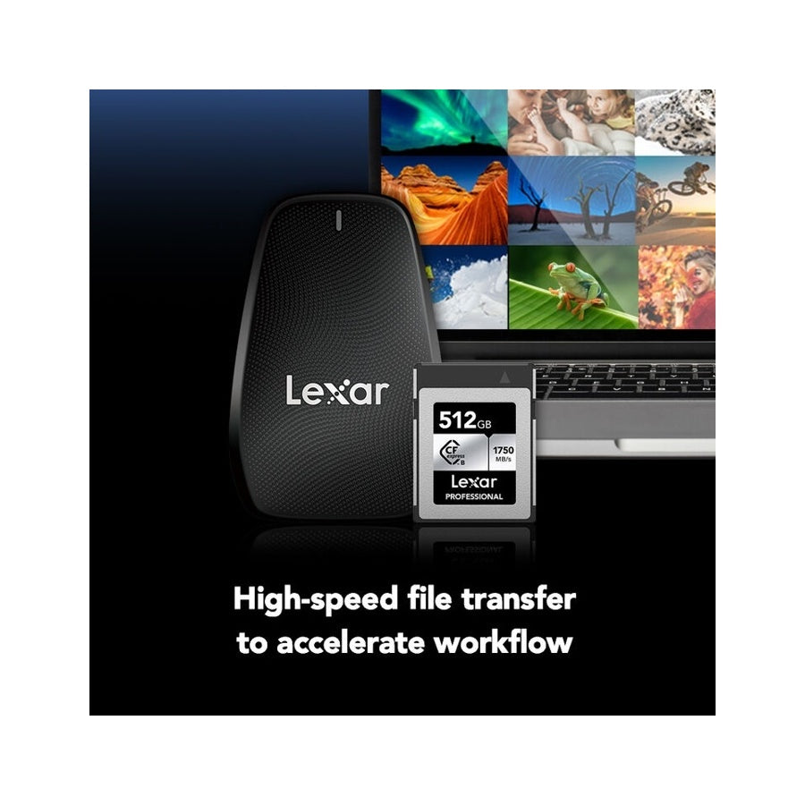 LEXAR CFEXPRESS 512GB 1750MB/s Type B Silver CF Express