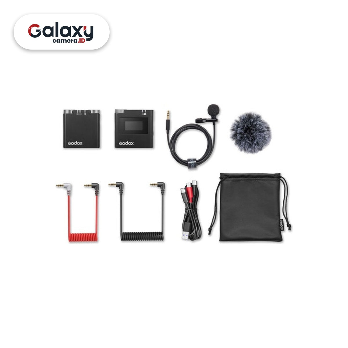Godox Virso M1 2.4GHz Wireless Microphone Single Transmitter Mic