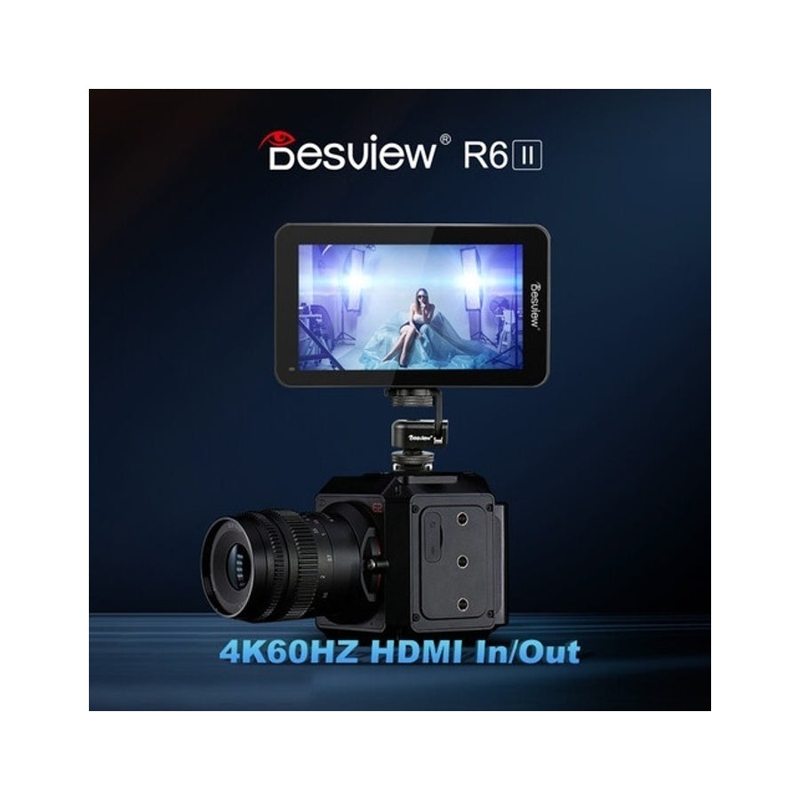 Desview R6II UHB 5.5" Inch HDMI Touchscreen External Camera Field Monitor