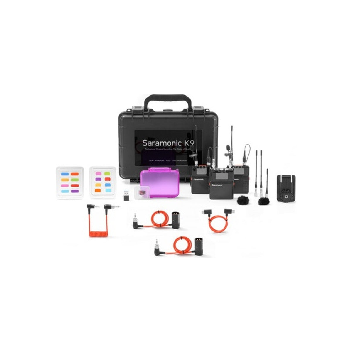 Saramonic UHF K9 32BIT 2-Person Digital Wireless Microphone System