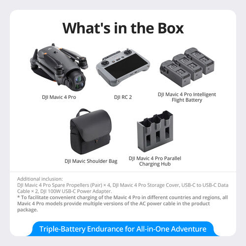 DJI Mavic 4 Pro Fly More Combo With RC 2
