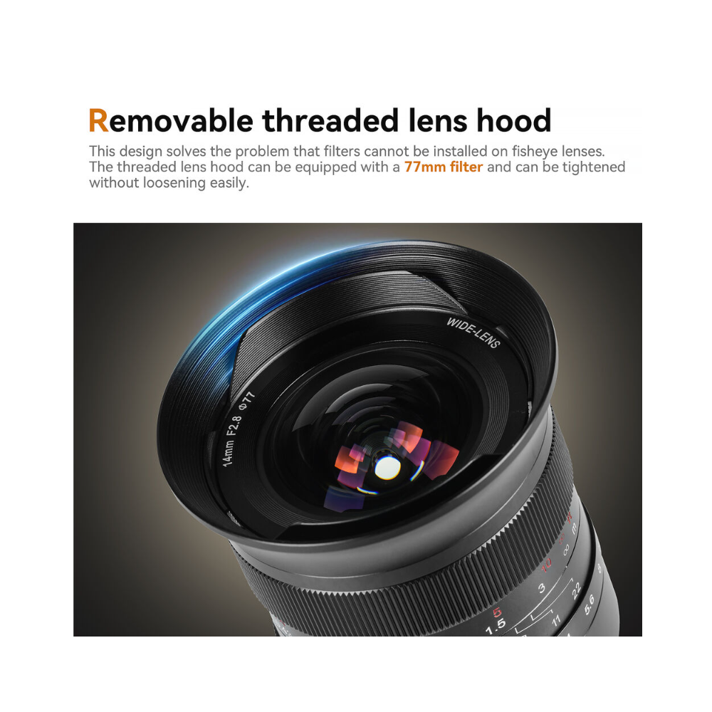 7Artisans 14mm F2.8 Full Frame Lensa Ultra Wide