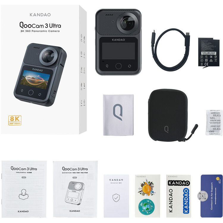 Kandao QooCam 3 Ultra 360 8K Action Camera
