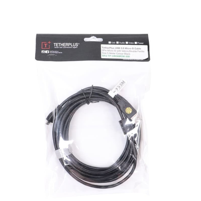 TetherPlus USB 2.0 Micro B Cable 2 Meter