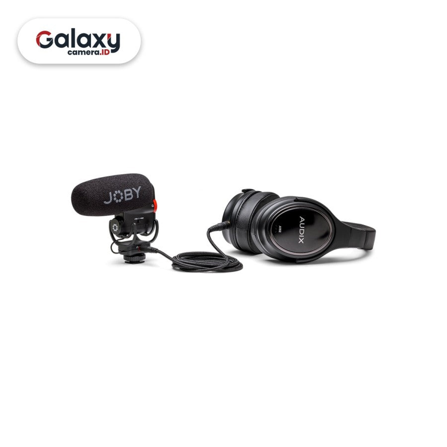 Joby Wavo PLUS Shotgun Microphone For Camera Vlogging Mic Record Resmi