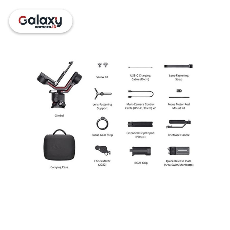 DJI RS 3 PRO Combo Gimbal Stabilizer Camera