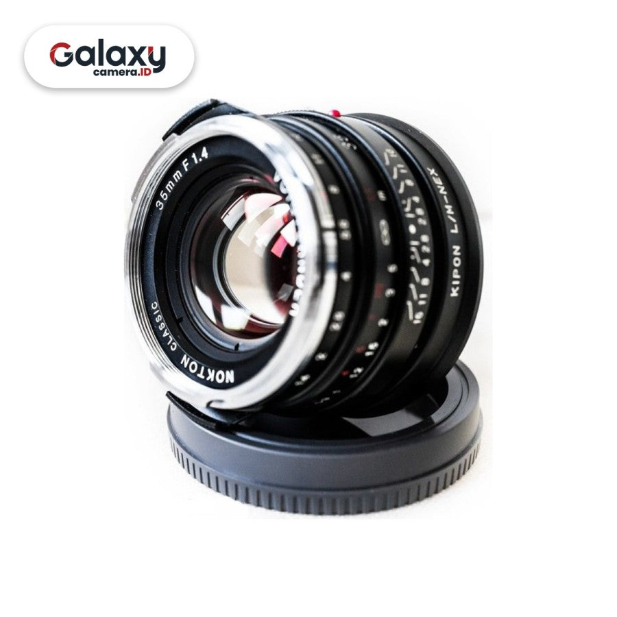Voigtlander Nokton Classic 35mm F1.4 Lens For Sony E Garansi Resmi