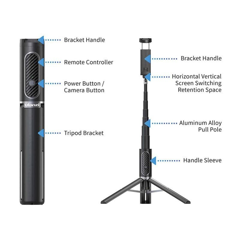 Ulanzi SK-02 All in 1 Bluetooth Selfie Stick
