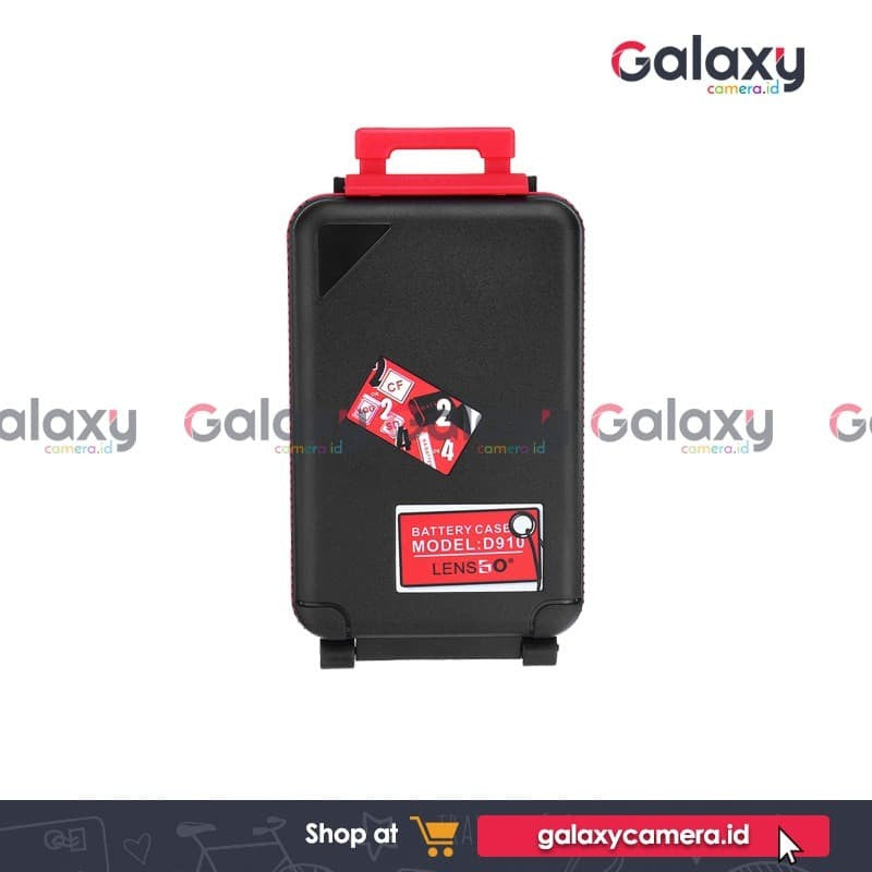 Lensgo Baterai & Memory Card Case D910