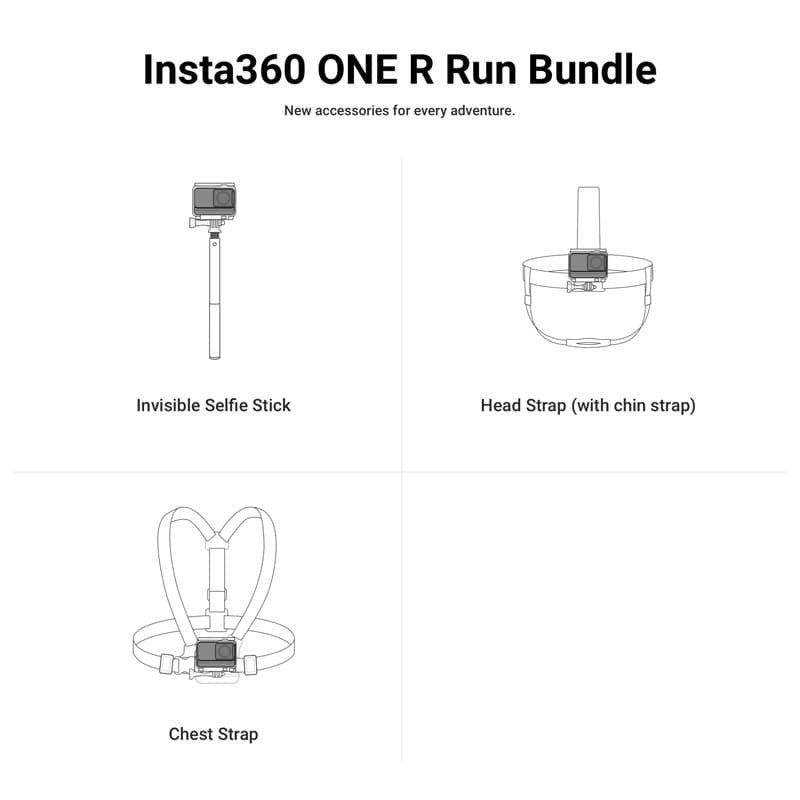 Insta360 Run / Sport Bundle For ONE X/ONE R/ONE