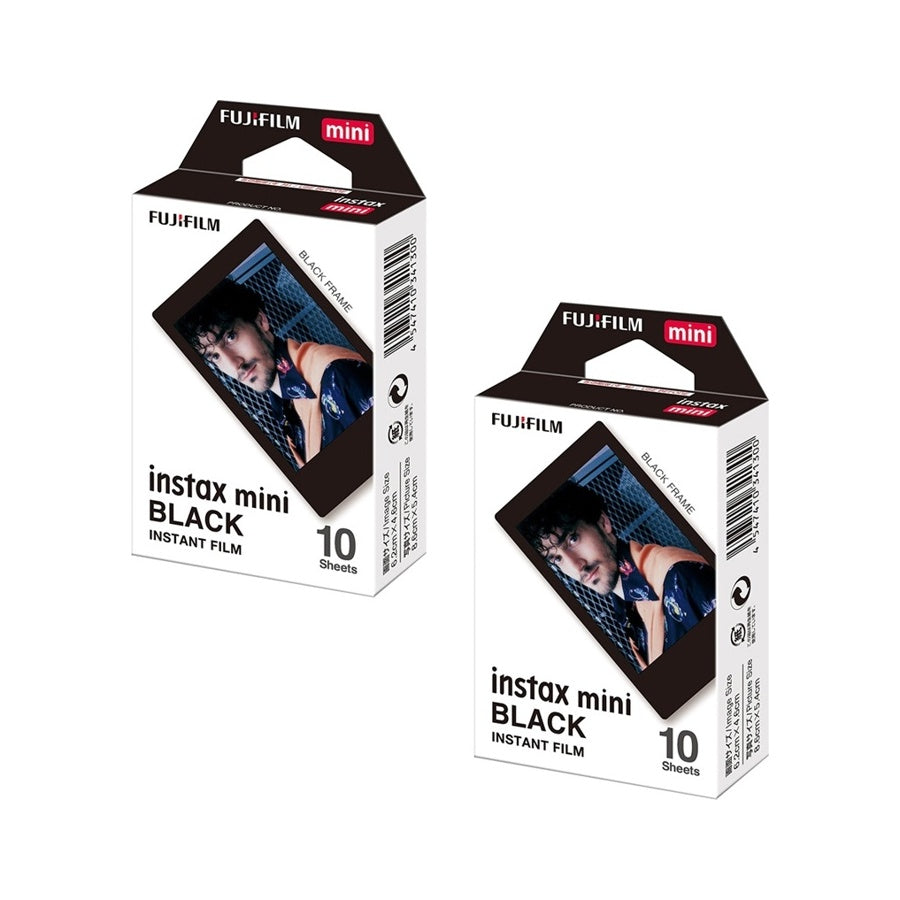 Fujifilm Instax Mini Black Frame Paper Instant Film Original