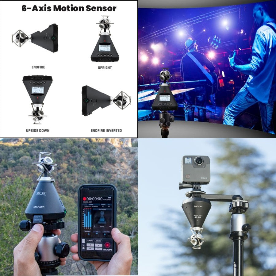 Zoom H3-VR 360º Handy Audio Recorder