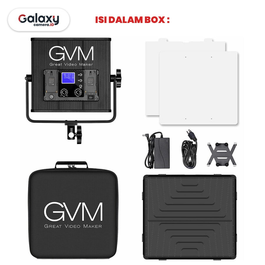GVM-50RS RGB Video Light 2000K~5600K