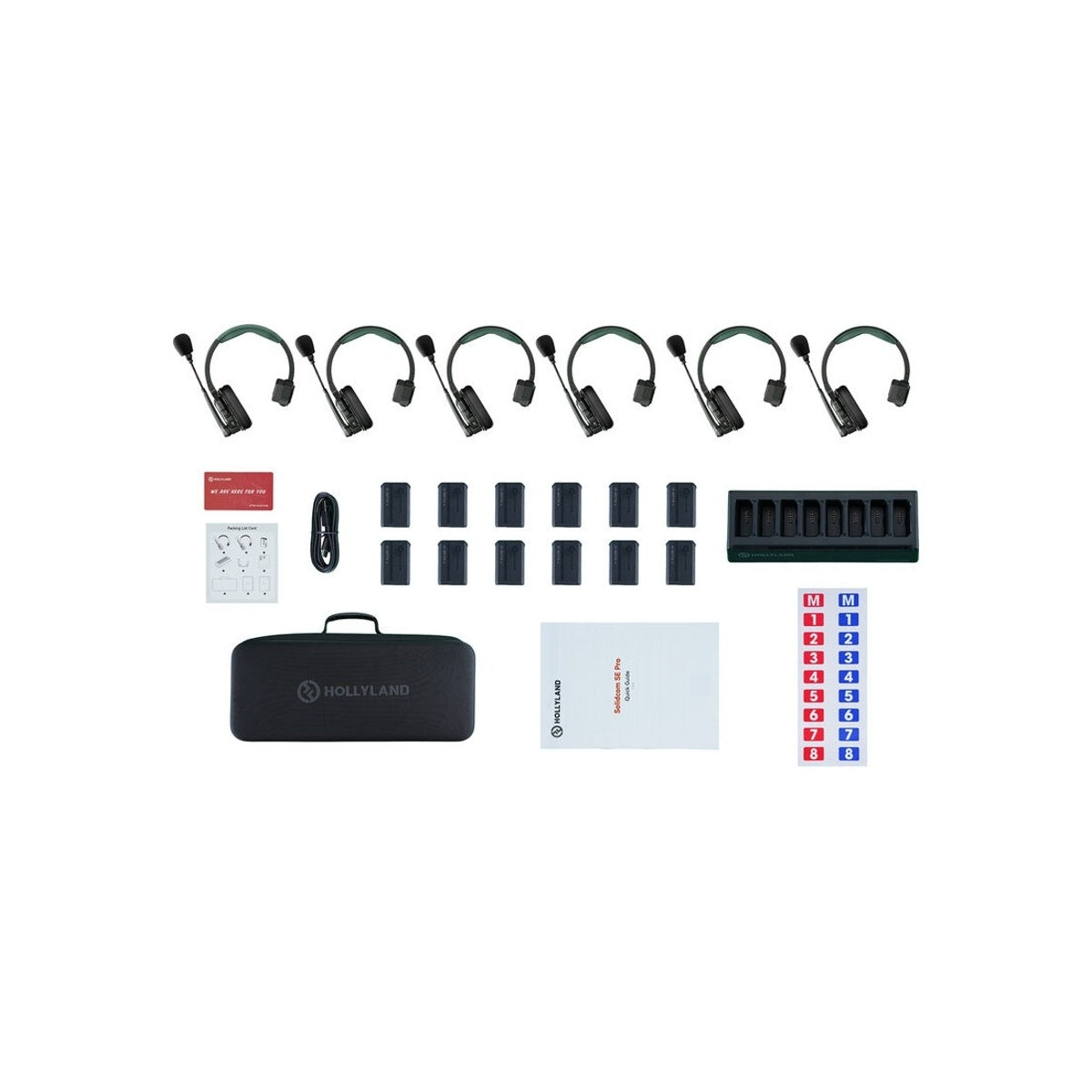 Hollyland Solidcom SE 6S Headset Wireless Intercom System