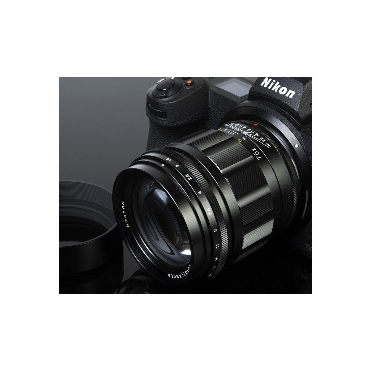 Voigtlander 75mm F/1.5 Nokton Aspherical Lens For Nikon Z Mount