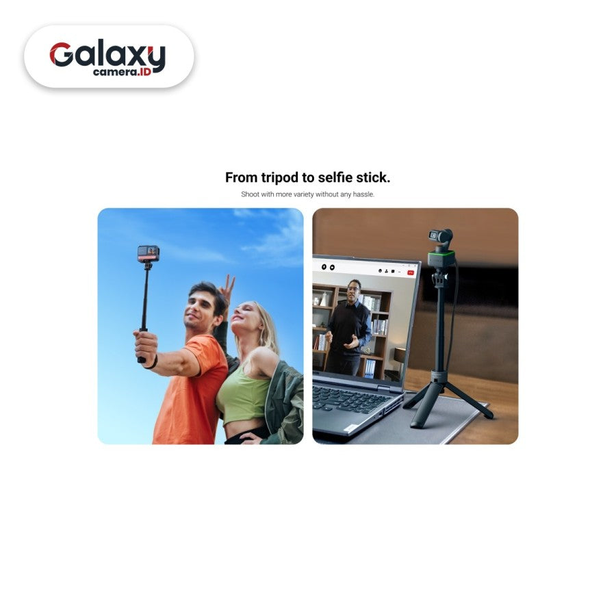 Insta360 Mini 2-In-1 Tripod Mini 2 in 1 Tripod Selfie Stick Original