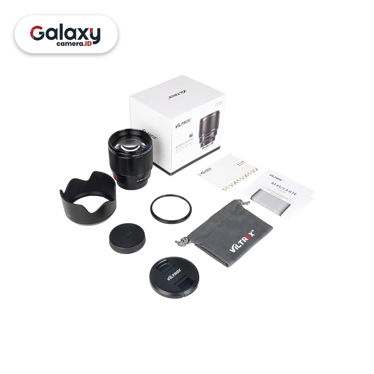 Viltrox AF 85mm f1.8 II Lensa for Sony E Mount Viltrox 85 mm f1/8