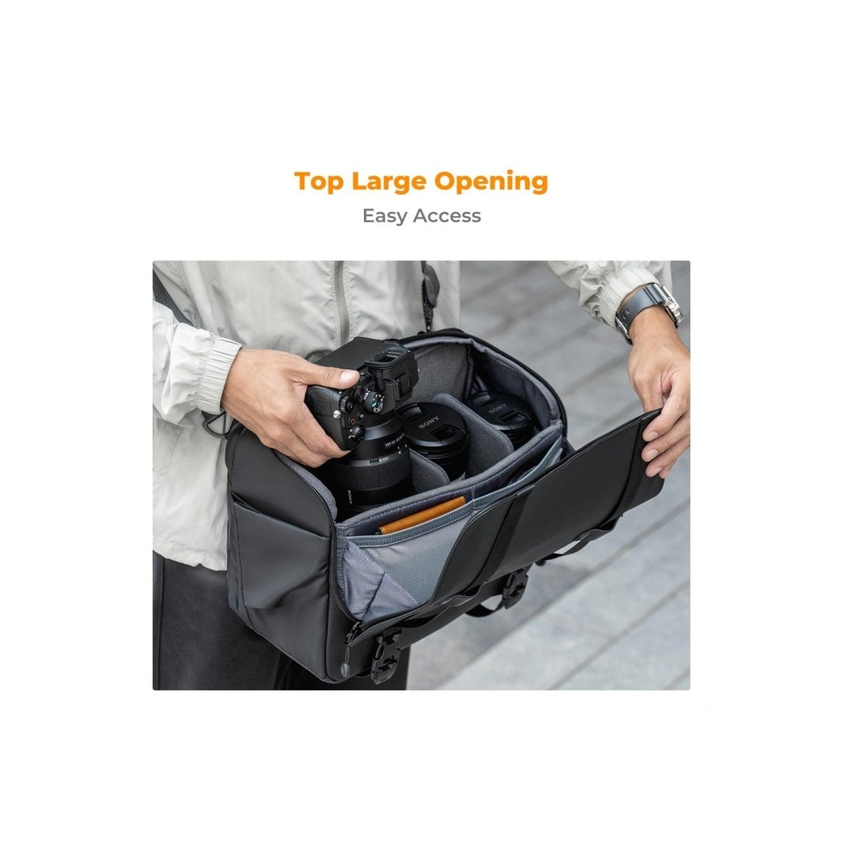 K&F Sling Bag 10L Urban Wander 10