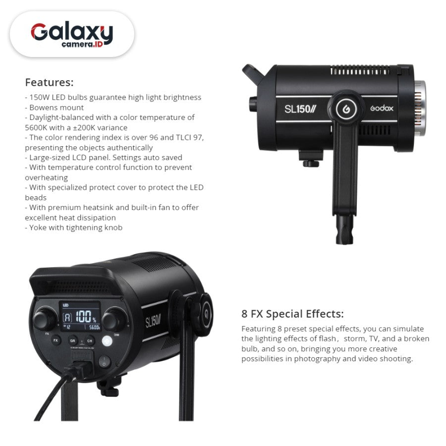Godox SL150W II LED Video Light