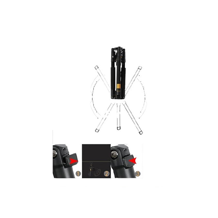 Beike Q555V Tripod
