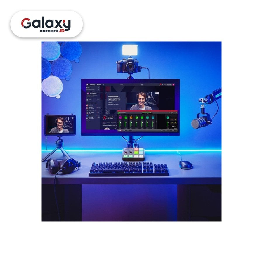 Rode X Streamer X Audio Interface & Video Capture Card Garansi Resmi