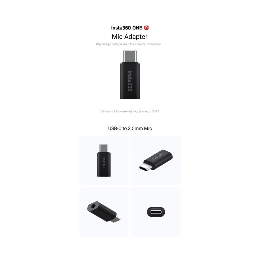Insta360 ONE R Audio Adapter