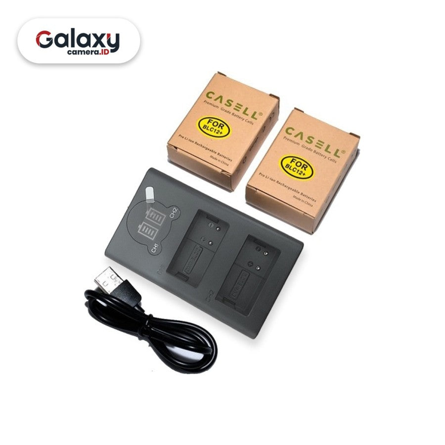Baterai Charger Casell DMW-BLC12E