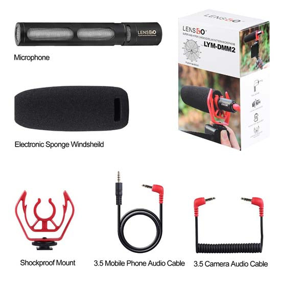 LENSGO LYM-DMM2 Hyper Cardioid Microphone
