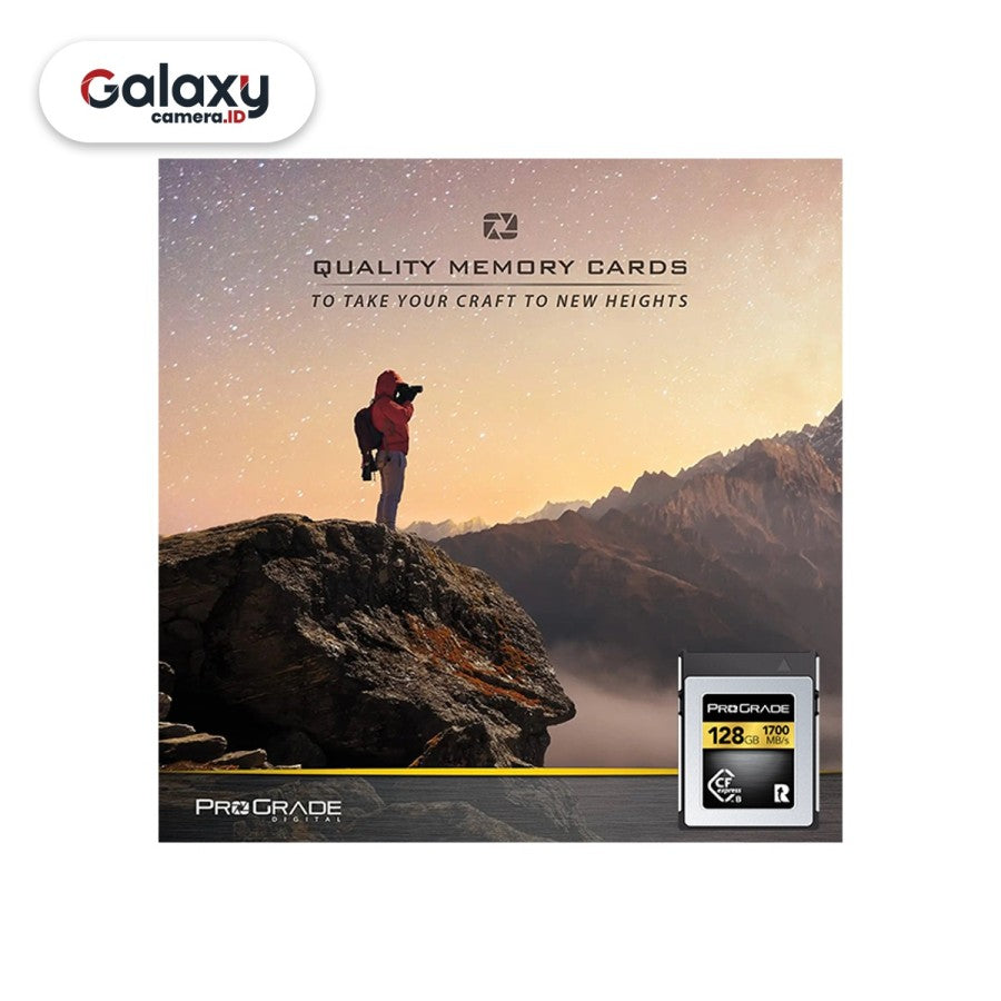 Memory PROGRADE CFExpress 128GB Type B GOLD 1700mb/s Original