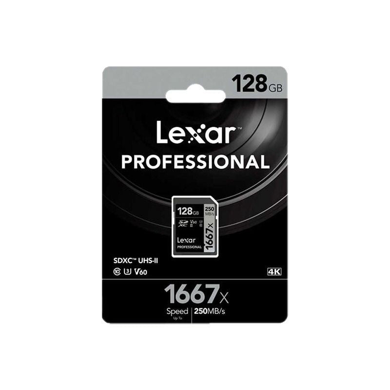 Memory SDXC Lexar Professional 128Gb 1667x UHS-II