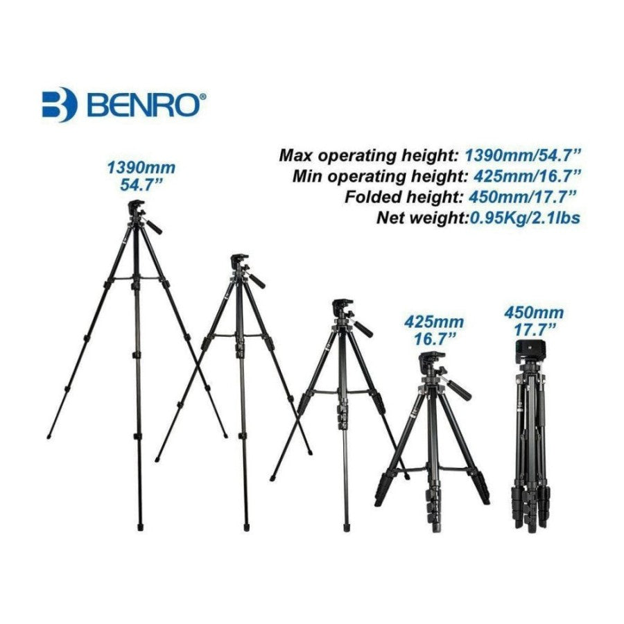 Benro T560 Digital Tripod Kit