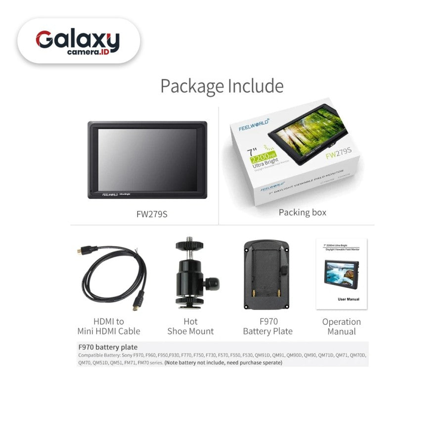 Feelworld FW279S 7-Inch Ultra Bright