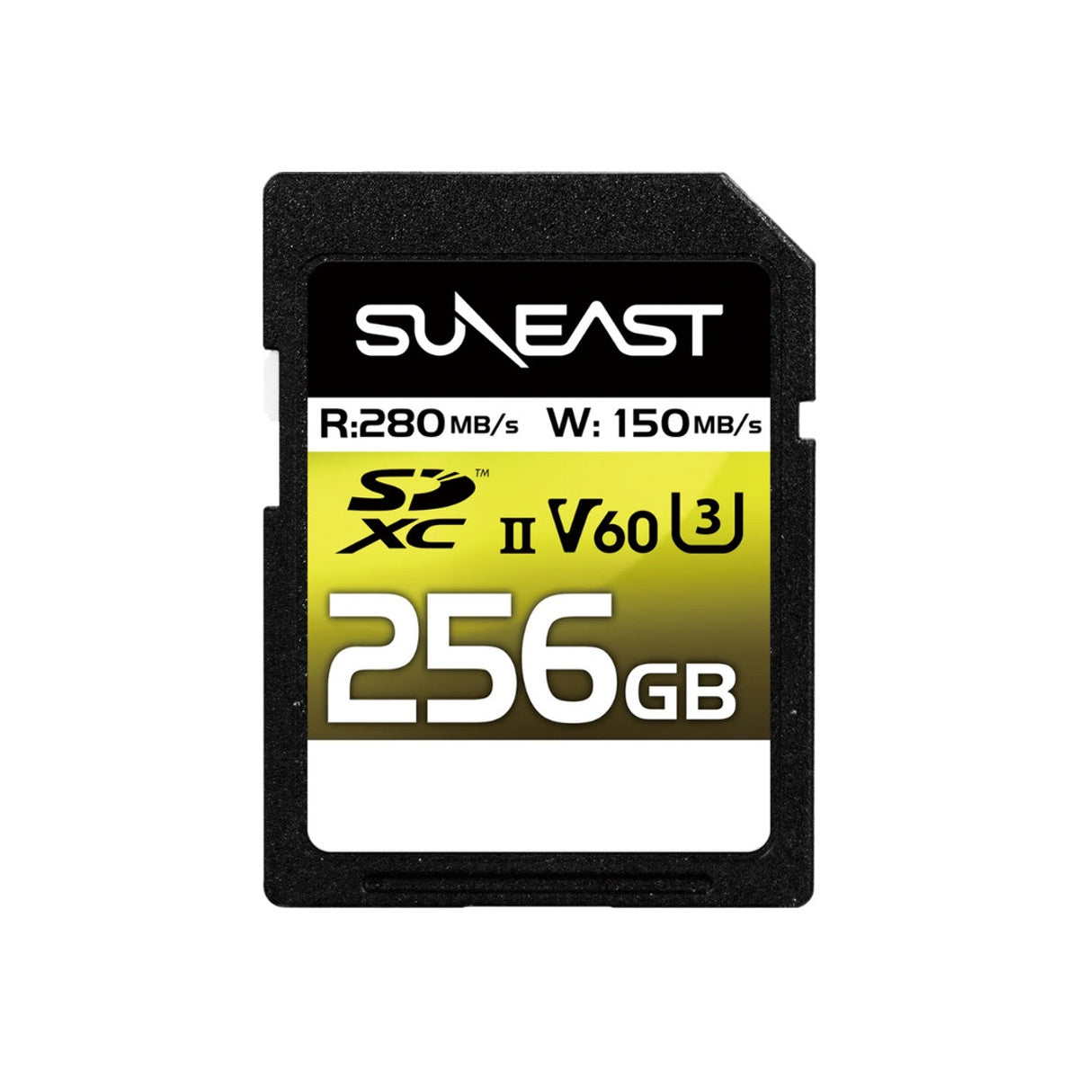 SUNEAST SDXC UHS-II Card 256GB Memory Card Ultimate PRO V60
