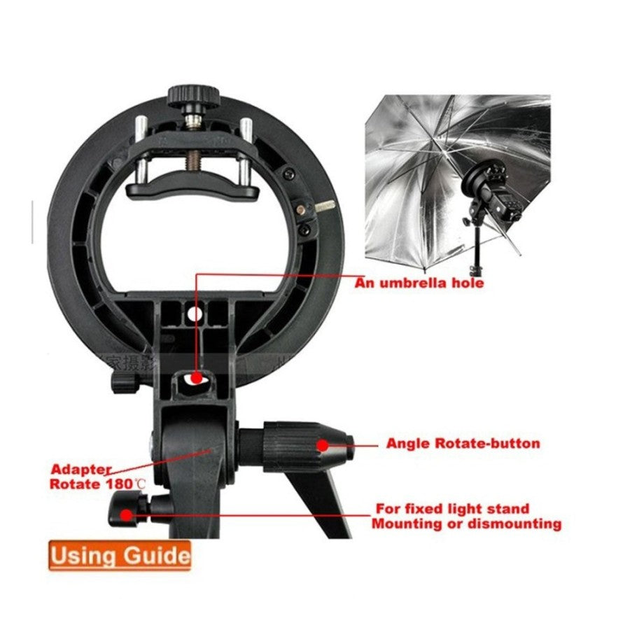 Godox S-Type Bracket Bowens Mount For Speedlite