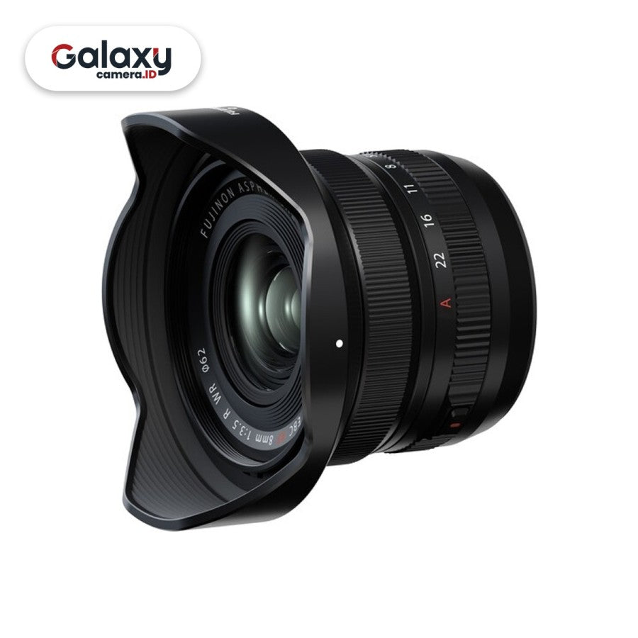 Lensa Fujifilm XF 8mm f/3.5 Lens X F3.5 8 mm R WR APSC Garansi Resmi