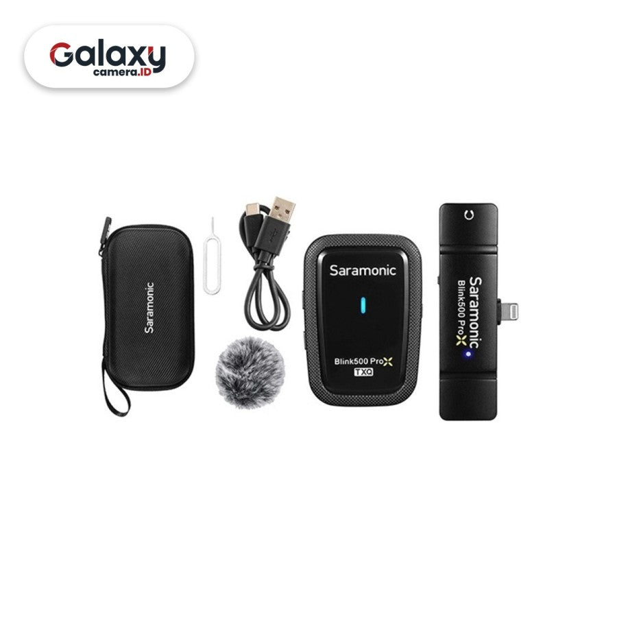 Saramonic Blink 500 ProX Q3 Pro X Q 500 Dual Wireless Microphone Resmi