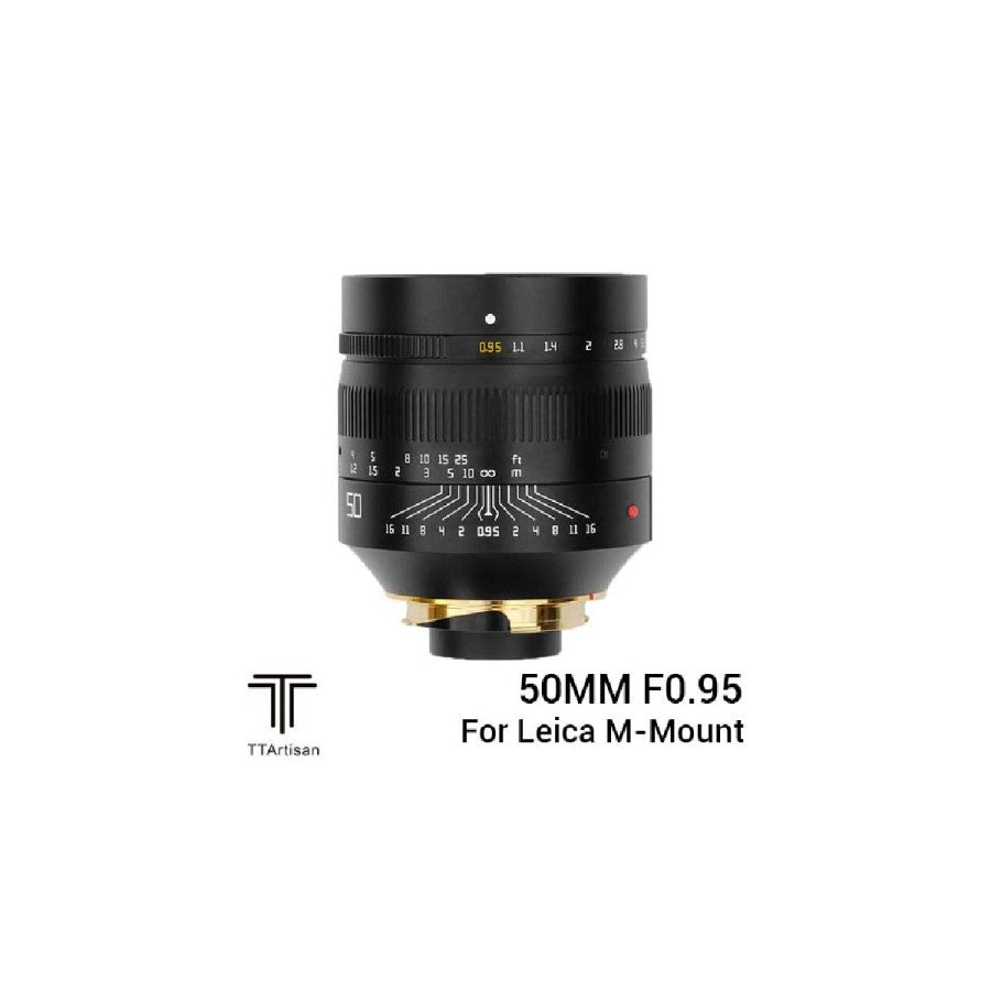TTArtisan 50mm F0.95 For Leica M-Mount Black