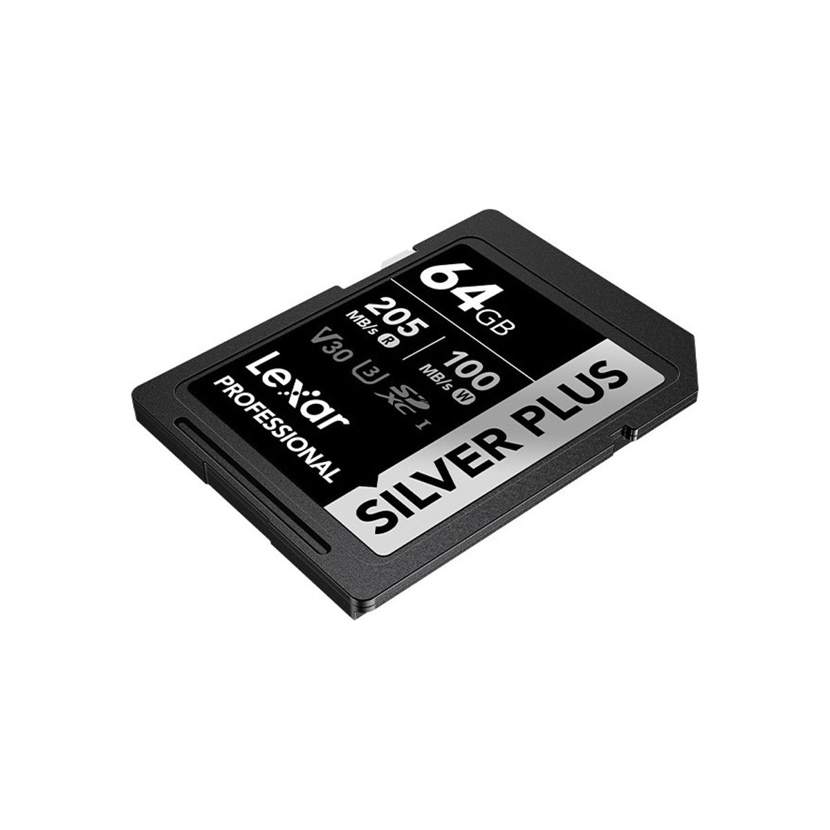 Lexar 64GB Professional SDXC SILVER PLUS UHS-I 255MB/s