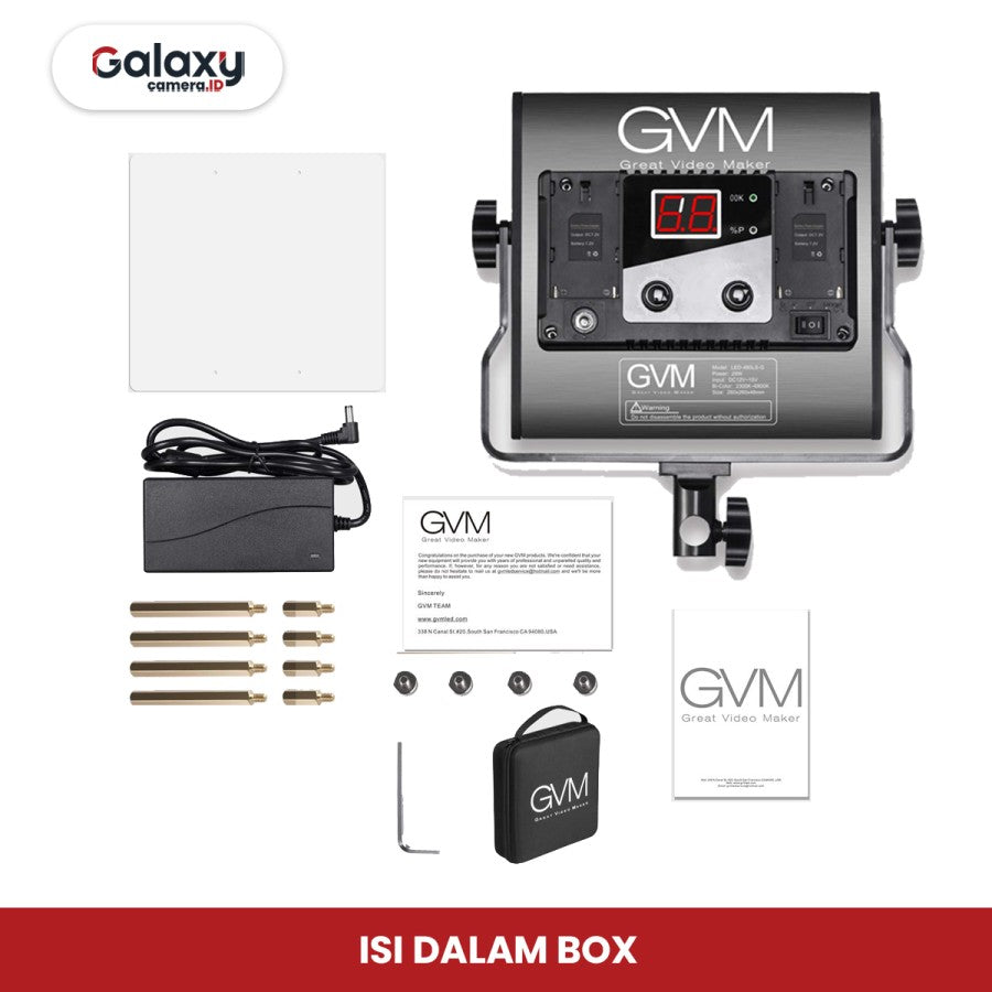GVM 480LS Bi-color Light Studio