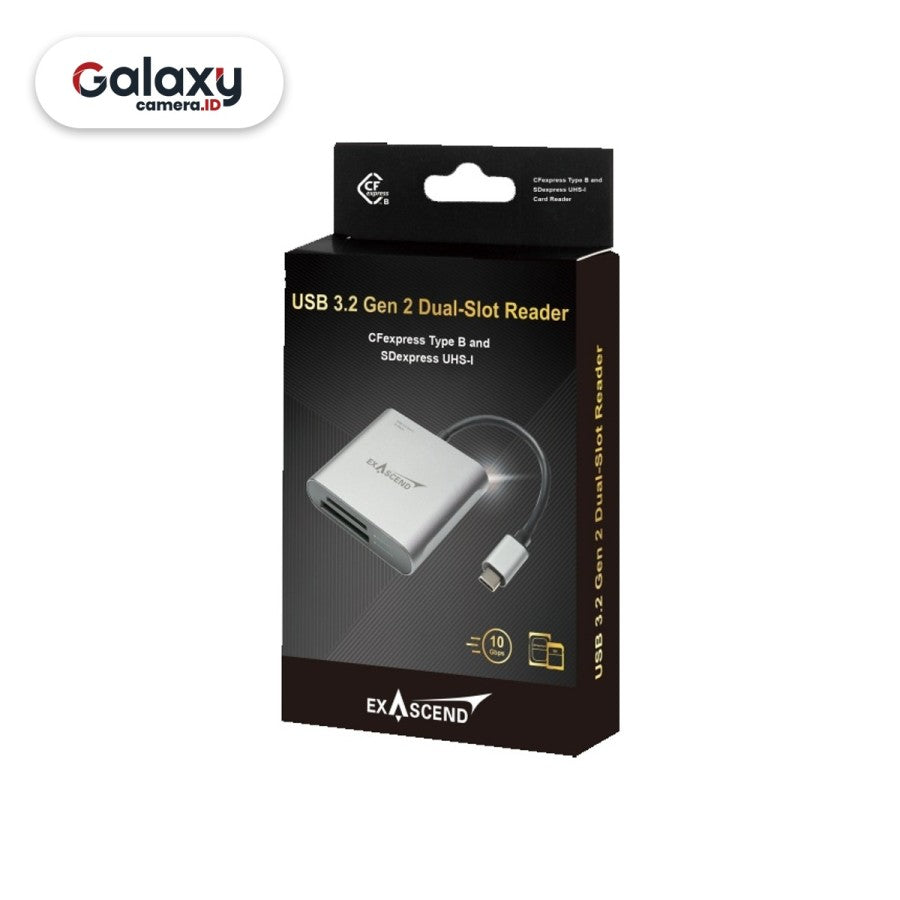 Card Reader Exascend CFexpress Type B SD Express CardReader