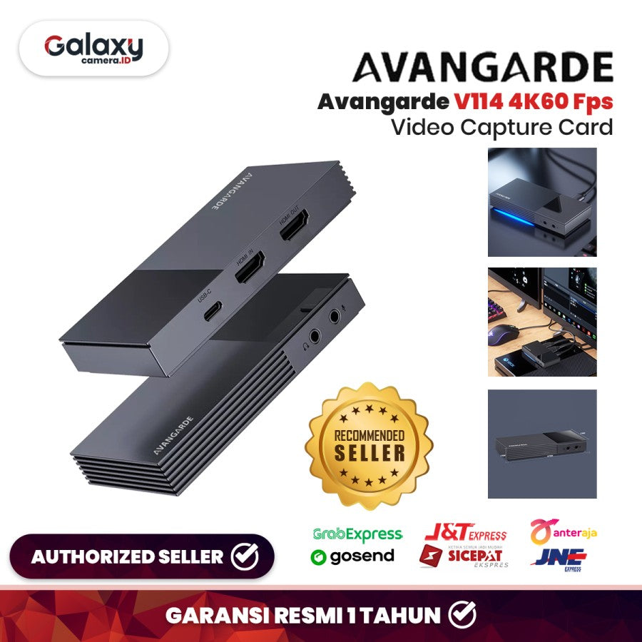 Avangarde Video Capture Card V114 4K60 Fps