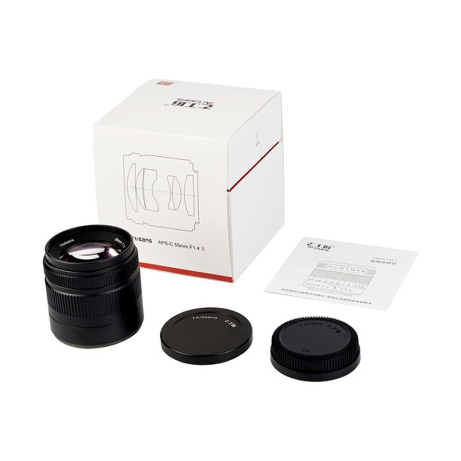 Lensa 7Artisans 55mm F1.4 Mark II For Nikon Z-Mount