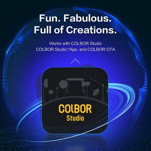 Colbor CL60R RGB COB LED Video Light Studio Lighting