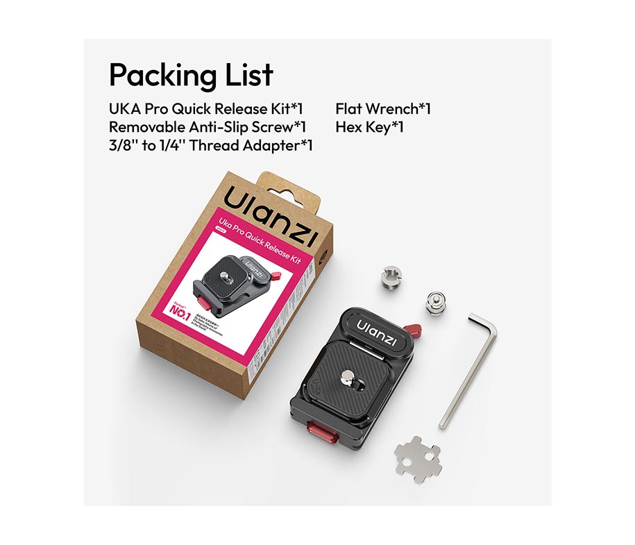 Ulanzi UKA12 UKA Pro Quick Release Kit
