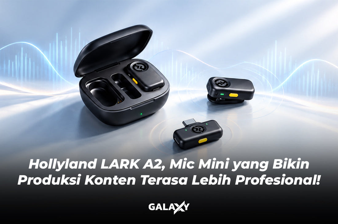 Hollyland LARK A2 Bikin Kaget! Mic Sekecil Ini Punya Fitur Segahar Itu?