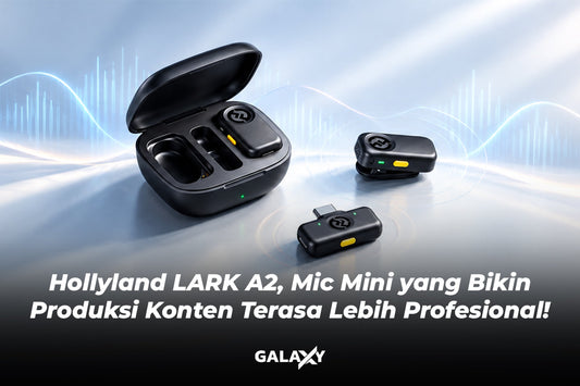Hollyland LARK A2 Bikin Kaget! Mic Sekecil Ini Punya Fitur Segahar Itu?